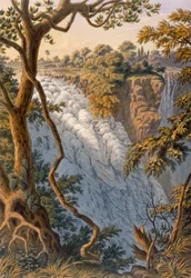 Victoriafälle: Das springende Wasser, veröffentlicht 1864