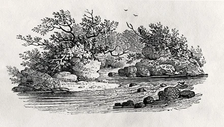 Eine Biegung im Fluss, aus 