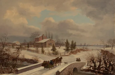 Pennsylvania Winterlandschaft