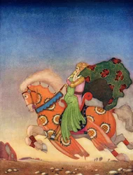 Tristram trägt Isolde von Thomas MacKenzie