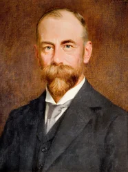 Porträt von Barrow Cadbury, 1912