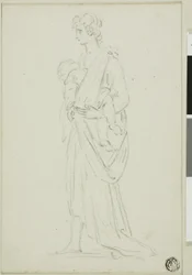 Frau mit Baby