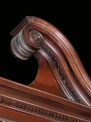 Ein George III Bücherschrank mit Front