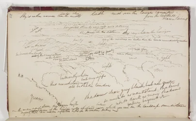 Nebel über dem unteren Land von den Catskill Mountains, zwischen 1801 und 1848