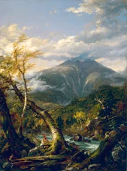 Mount Marcy vom Opalescent River