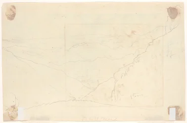 Berglandschaft (verso)
