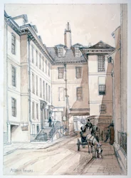 Austin Friars Street, City of London, 1851