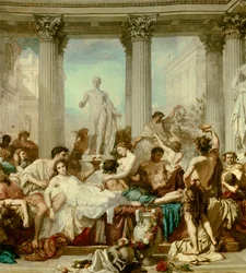 Detail aus: Die Römer der Verfallszeit (1815-1879)