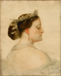 Porträt von Mathilde Bonaparte 1820-1904, französische Prinzessin