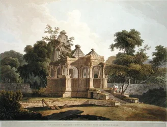 Ein alter Hindutempel in der Festung von Rotas, Bahar, Tafel 12 aus 