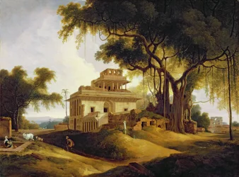Ruinen von Naurattan, Sasaram, Bihar