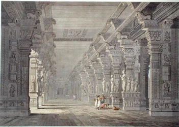 Tremal Naigs Choultry, Madura, Tafel XVIII aus 