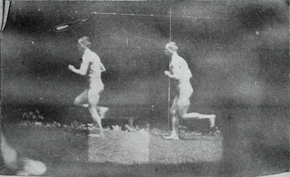 Marey-Rad-Fotografien von Jesse Godley, 1884