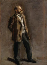 Studie zum Porträt von John McClure Hamilton