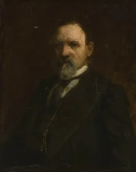 Studie für das Porträt von Joshua Ballinger Lippincott, 1892