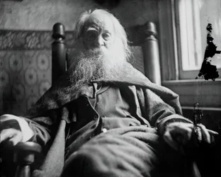 Walt Whitman in Camden, N.J., ca. 1891