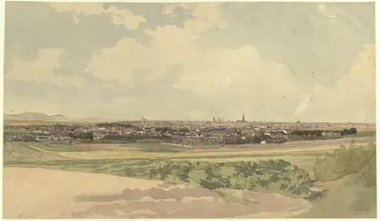 Blick auf Wien, von einem Punkte oberhalb Meidlings