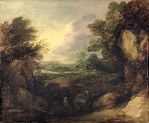Landschaft mit Figuren, ca. 1786