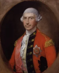 Porträt von Jeffery Amherst, 1. Baron Amherst (1717-1797), Feldmarschall