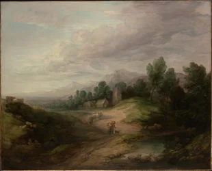 Bewaldete Hochlandlandschaft