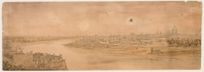 Eine Auswahl von zwanzig der malerischsten Ansichten von Paris: Ein Gesamtblick auf Paris, aufgenommen von Chaillot