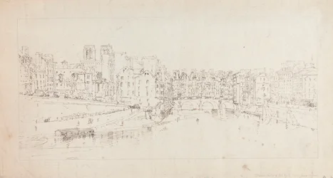 Ansicht von Pont St. Michel von Pont Neuf