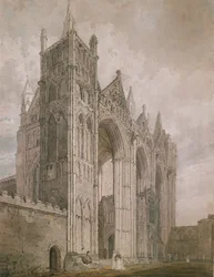 Westfassade der Kathedrale von Peterborough