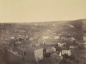 Honesdale, Abschnitt 3, Del. & Hudson Canal Co., ca. 1863-1865