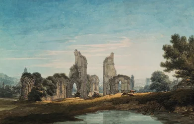 Abtei von Glastonbury, 1795