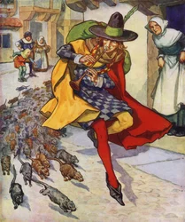Illustration für Der Rattenfänger von Hameln