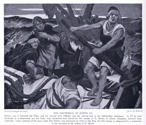 Das Schiffswrack von Edwin AD933