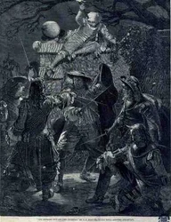 Der Überfall auf Sir John Coventry (gest. 1682), 21. Dezember 1670