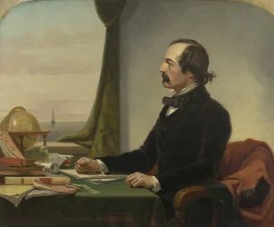 Porträt von Elisha Kent Kane (1820-57)