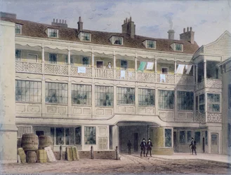 Belle Sauvage Yard, Ludgate Hill, London