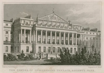 Zentrum der Cumberland Terrace, Regent