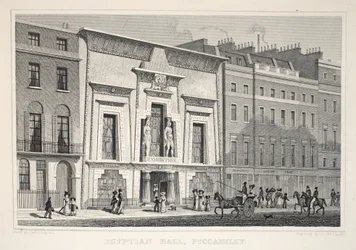 Ägyptische Halle, Piccadilly, aus 