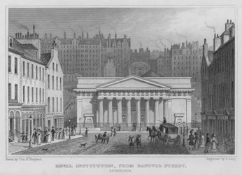 Royal Institution, von der Hanover Street, Edinburgh