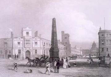 Schule für arme Blinde und Bethlehem Hospital, ca. 1851-55