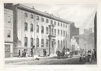 South Sea House, Threadneedle Street, aus 
