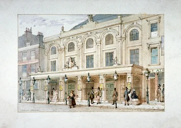 Surrey Theatre und Surrey Coffee House an der Blackfriars Road, Southwark, London