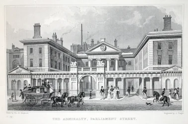 Die Admiralität, Parliament Street, aus 