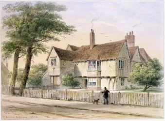 Das Rektoratshaus, Newington Butts, 1852