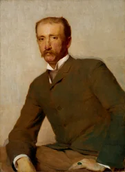 Porträt von Frank Hamilton Cushing, 1890