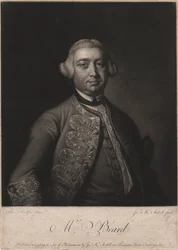 Mr. Beard, graviert von James McArdell, 1764