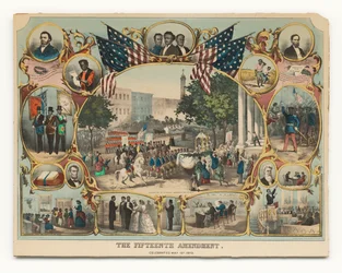Der fünfzehnte Verfassungszusatz. Gefeiert am 19. Mai 1870