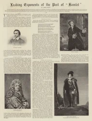 Führende Darsteller der Rolle des Hamlet