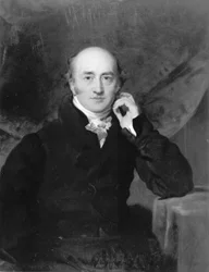 Porträt des ehrenwerten George Canning, M.P., ca. 1822