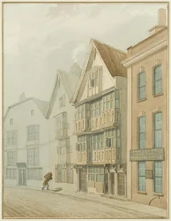 Alte Häuser gegenüber der Merchants