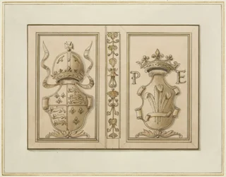 Königliche Wappen aus der Baldwin Street 46