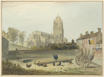 St. Mary Redcliffe Kirche von Nordosten